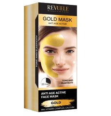 Золота маска з ліфтинг ефектом для обличчя Revuele 80 мл