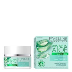 Moisturizing matting face gel for normal and combined skin Eveline 50 ml