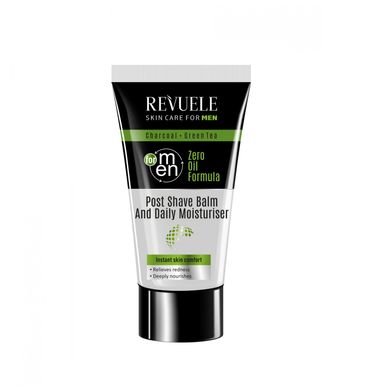 Aftershave balm with charcoal and green tea Charcoal & Green Tea Men Care Revuele 180 ml