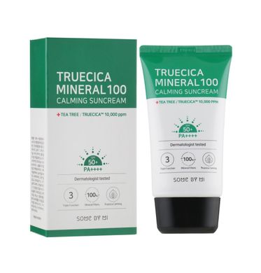 Солнцезащитный крем с экстрактом центеллы и чайного дерева Truecica spf 50 PA++++ Some By Mi 50 мл