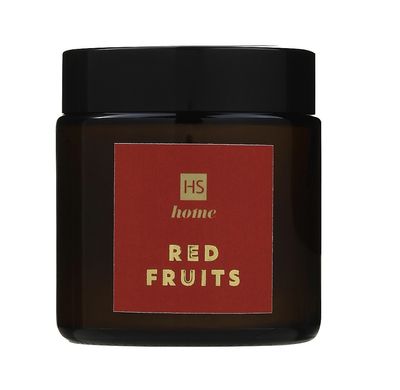 Aroma candle in a glass with aroma Red fruits HiSkin 100 ml