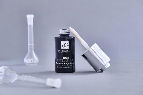 Антивікова сироватка для обличчя та очей Excellence The Face Eye Serum Dr. Grandel High 30 мл