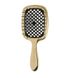 Comb SUPER BRUSH Gold with black limited Janeke №2