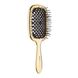 Comb SUPER BRUSH Gold with black limited Janeke №1
