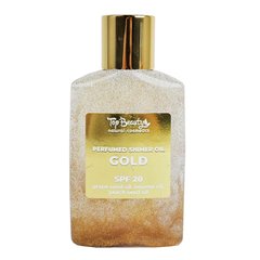 Олія суха парфумована сяюча Pefumed Shimer Oil Gold SPF 20 Top Beauty 100 мл