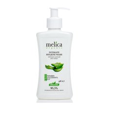 Средство для интимной гигиены с молочной кислотой и экстрактом алоэ Melica Organic 300 мл