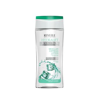 Micellar Express Lotion for removing makeup from the eyes and lips of Hydralift Hyaluron Revuele 200 ml