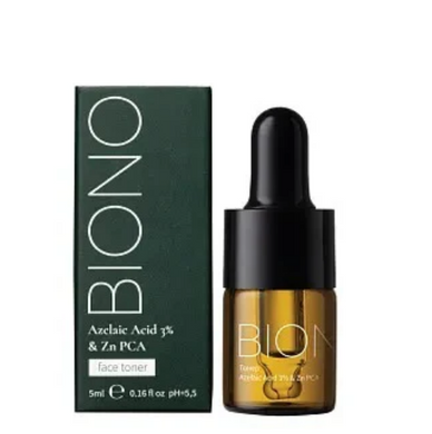 Face toner with azelaic acid 3% Anti-Pollution Biono 5 ml