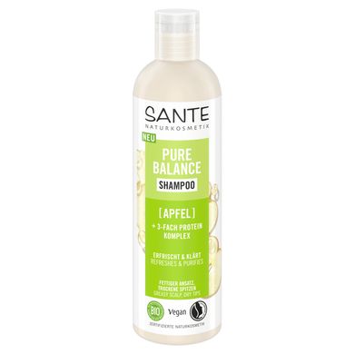 Pure Balance BIO Shampoo for balance of hair, oily at the roots and dry at the tips with Apple SANTE 250 ml