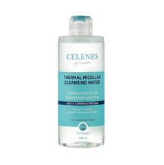 Термальная мицеллярная вода для жирной и комбинированной кожи Celenes 250 мл