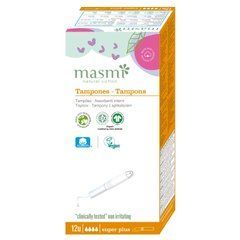 Organic Super Plus tampons with applicator Masmi 12 pcs
