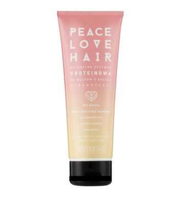 Protein conditioner for all hair types PEACE LOVE HAIR BARWA COSMETICS 200 ml
