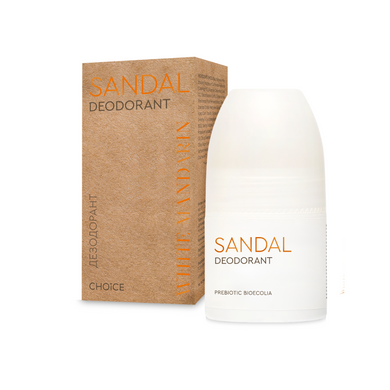 Natural deodorant Sandal White Mandarin 50 ml