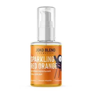 Hand antiseptic gel Sparkling Red Orange Joko Blend 30 ml