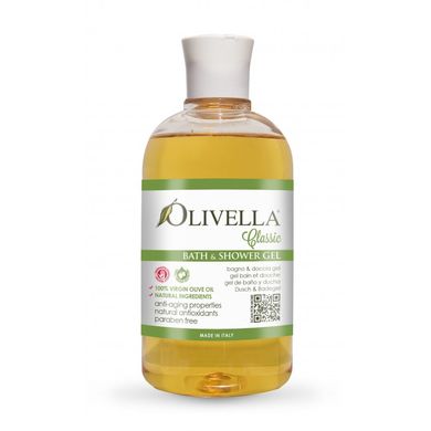 Гель для душу та ванни на основі оливкової олії OLIVELLA 500 мл