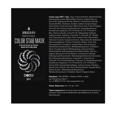 Mask Molecular restoration Color stabilizer ANAGANA 500 ml