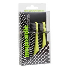 Nozzles for the sonic electric brush Black Whitening ІІ Electric Yellow (yellow) Megasmile 2 pcs