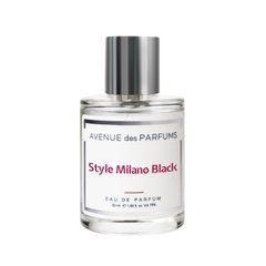 Woda perfumowana Style Milano czarna Avenue des Parfums 50 ml