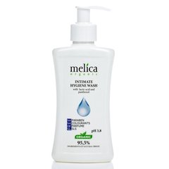Засіб для інтимної гігієни з молочною кислотою та пантенолом Melica Organic 300 мл
