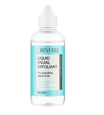 Liquid exfoliant for the face Mixture 7% AHA/PHA+ HA Revuele 125 ml
