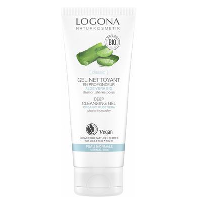 Cleansing bio-gel for washing Aloe Logona 100 ml