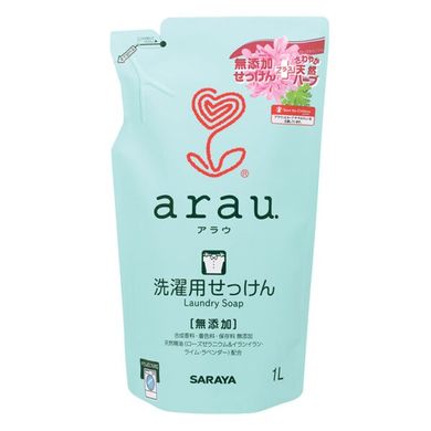 Liquid for washing clothes with geranium Arau 1 l (filler)