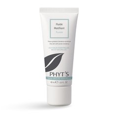 Fluid for cleaning young skin 4-in-1 Fluide Matifiant Pureté Phyt's 40 ml