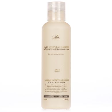 Sulfate-free organic shampoo with essential oils Triplex Natural Shampoo Lador 150 ml