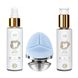 Set for daily cleansing with AHA+BHA+PHA acids and ultrasonic electric brush Everyday cleansing SET ACIDs ENERGY MyIDi №1