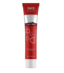 Night cream for face skin with collagen and coenzyme Q10 Face Facts 50 ml