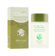 Увлажняющий тонер для лица для мужчин Оливка Olive For Man Fresh Skin 3W Clinic 150 мл