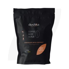 Coffee scrub chocolate with coconut Dushka 200 g