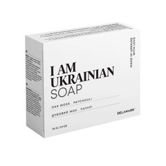 Solid soap with the aroma of oak moss and patchouli DeLaMark I am Ukrainian 110 g