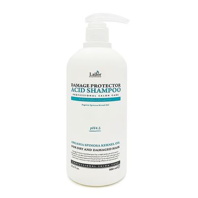 Alkaline-free shampoo with pH 4.5 Damage Protector Acid Shampoo Lador 900 ml