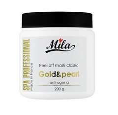 Альгинатная маска с золотом и жемчугом против морщин Peel Off Mask Enjoy Gold Mila Perfect 200 г
