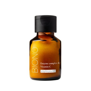 Ензимна пудра для вмивання обличчя з вітаміном С Biono 50 г