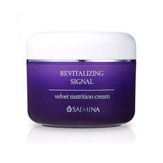 Revitalizing cream with argan oil Saemina Revitalizing Signal Velvet Nutrition Cream Newland All Nature 100 ml