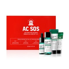 A mini kit for problematic facial skin Aha-Bha-Pha 30 Days Miracle Ac Sos Kit Some By Mi