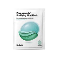 Оновлююча маска для обличчя з зеленою глиною The Mask Pore-Remedy Purifying Mud Mask Dr. Jart+ 13 г