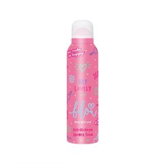 Shower foam with the aroma of tropical hibiscus flowers and red berries Hey Lovely Bilou 200 ml