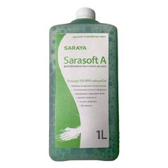 Foam antibacterial hand soap Saraya Sarasoft A 1 l