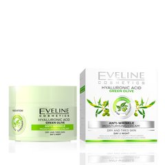Moisturizing anti-wrinkle cream for dry skin Hyaluronic acid + Olive Eveline 50 ml
