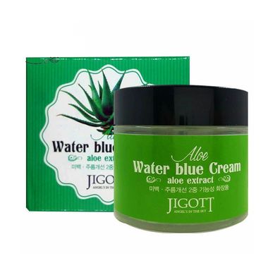 Aloe face cream Water Blue Cream Jigott 70 ml