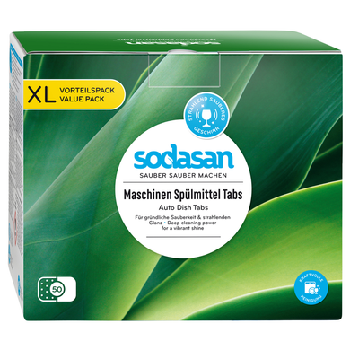 Organic tablets for dishwashers 50 pcs SODASAN 1 kg