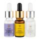 Set of serums Moisturizing and rejuvenating for the face 30+ Uspix (10 ml x 3 pcs.) №1