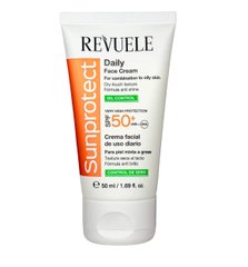 Sunscreen for face and body Fat control SPF50+ Revuele 50 ml