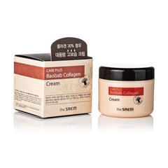 Rejuvenating cream with collagen and baobab extract Care Plus Baobab Collagen Cream THE SAEM 100 ml