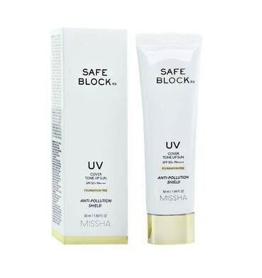 Sunscreen Safe Block RX Cover Tone Up Sun SPF50+ Missha 50 ml