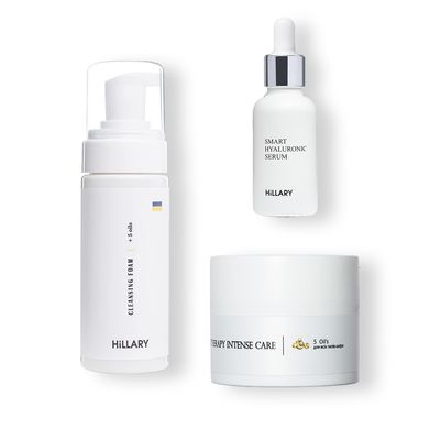 Super 3 Hillary care set for normal and combination skin