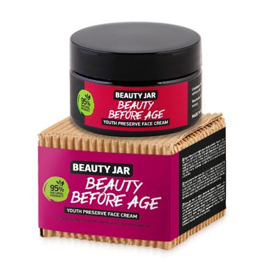 Face cream against the first signs of aging Beauty Before Age Beauty Jar 60 ml